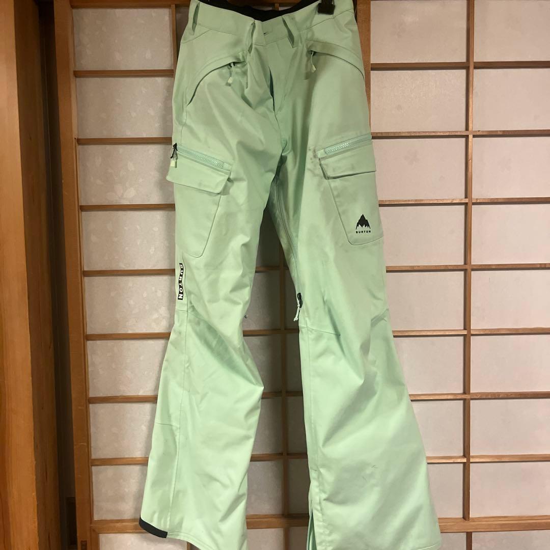 Burton フード付きスノーボードウェア ミントグリーン