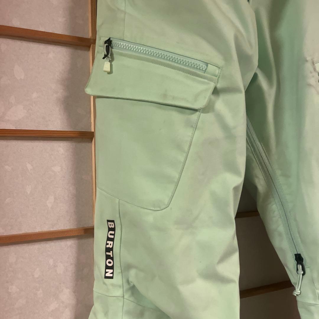 Burton フード付きスノーボードウェア ミントグリーン