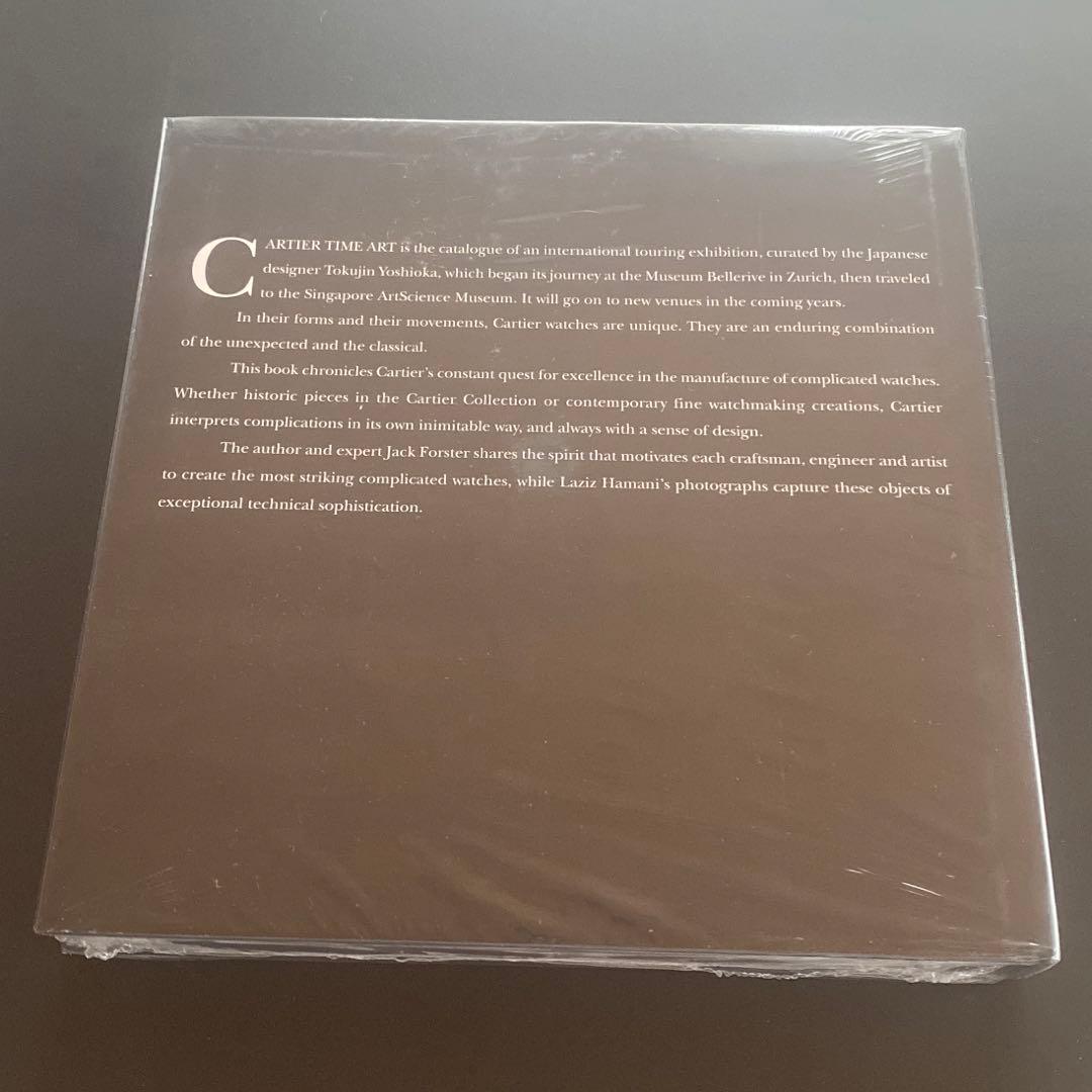 未開封 Cartier Time Art 英語版