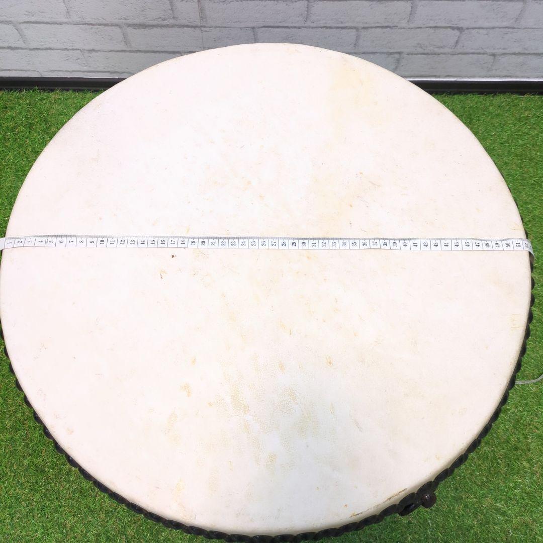 【良品】平太鼓 和太鼓　くり抜き胴　1尺7寸　特大