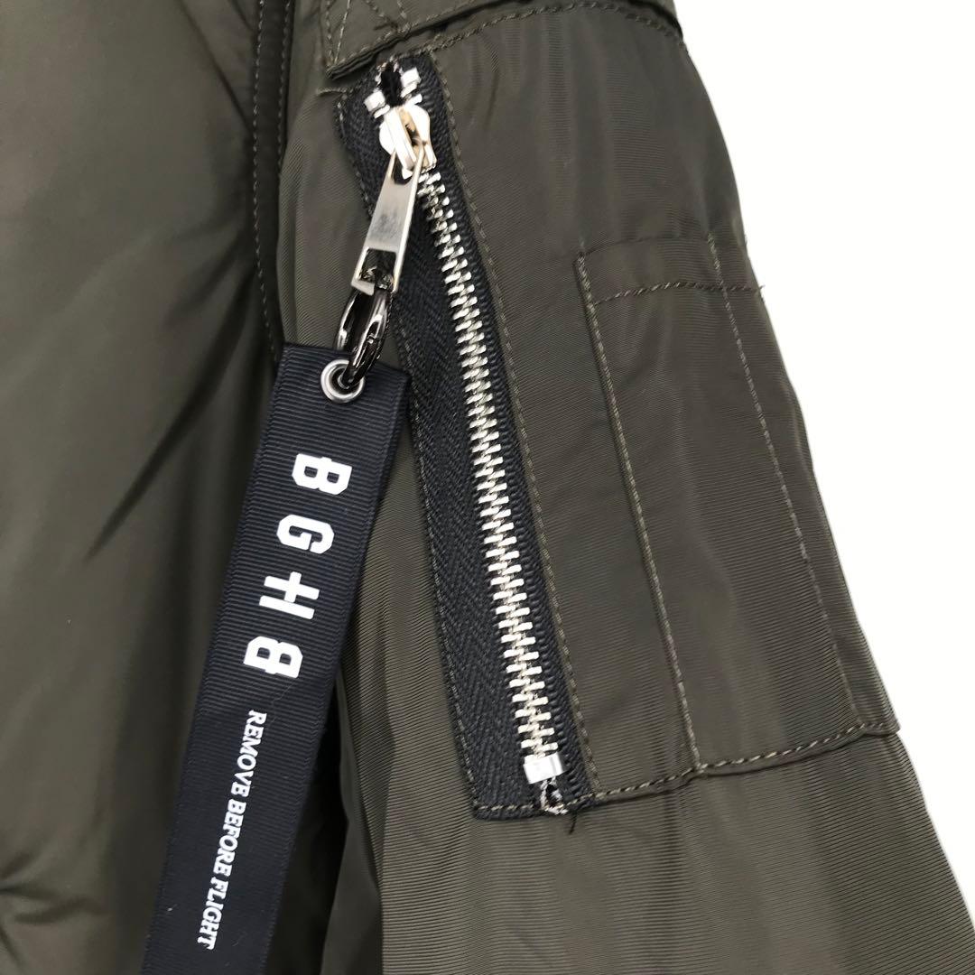 バガーチ　MA-1　L　カーキ　AK-69　BH-1585