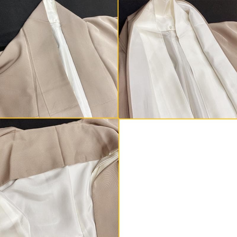 511mo3●色留袖 豪華総刺繍 向かい鳳凰 有職文様 金銀糸 三つ紋 比翼付●