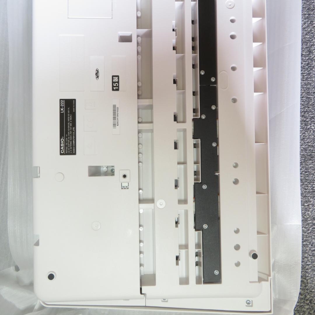 美品　CASIO カシオ 光ナビゲーションキーボード LK-222
