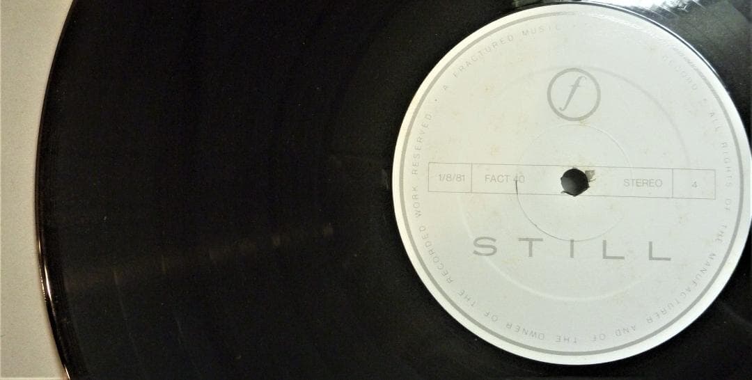【名盤アナログＬＰ二枚組●81年発売当時物】ジョイ・ディヴィジョン／スティル