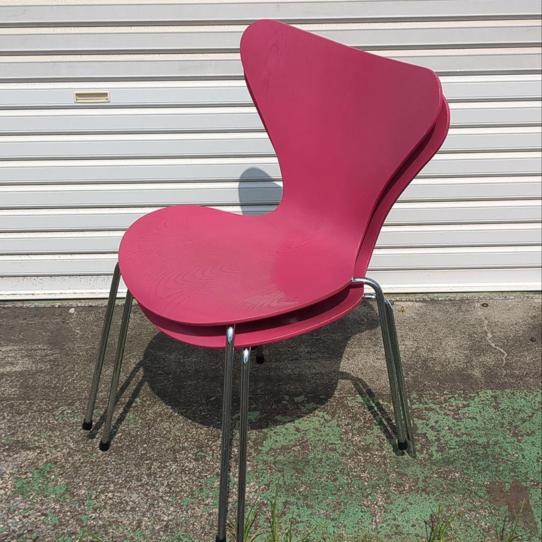 【手渡希望】フリッツ・ハンセン セブンチェア 中古品2脚セット