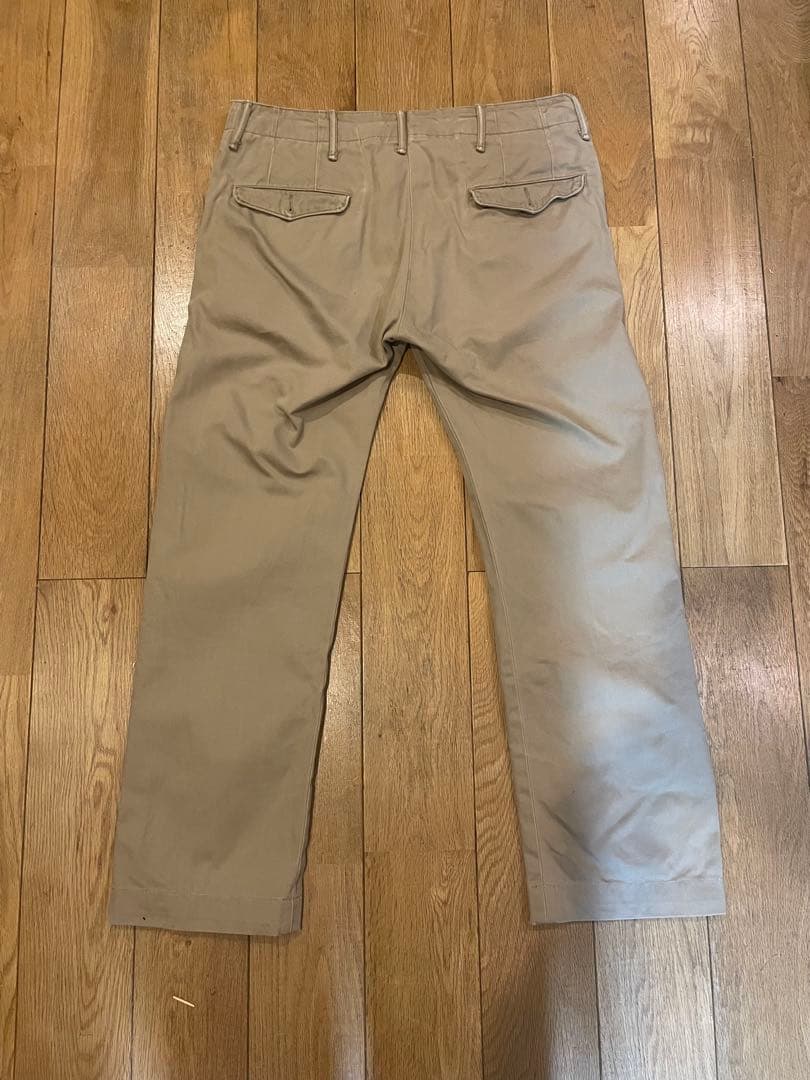 ダブルアールエル RRL オフィサーチノトラウザーズ チノパン