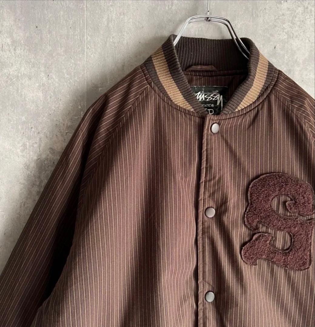 早い者勝ち‼️00s STUSSY AUTHENTIC GEAR 中綿スタジャン