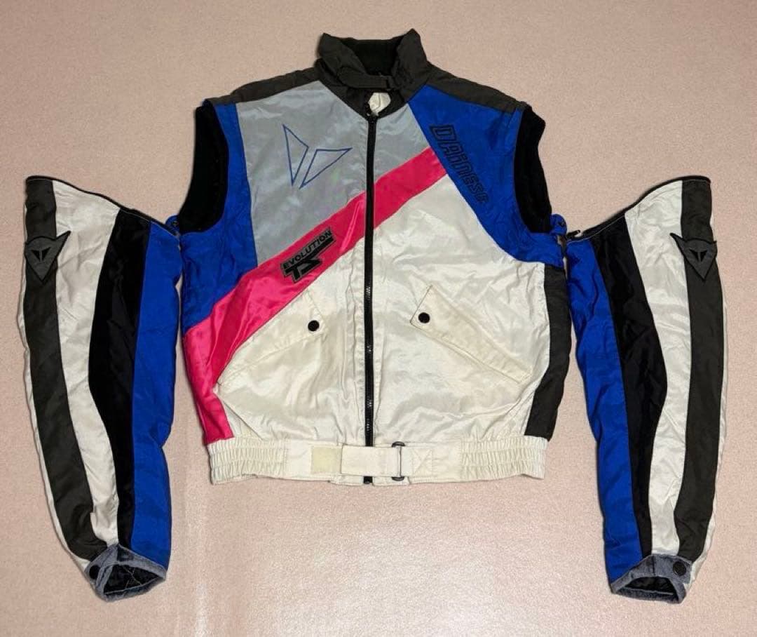 90s DAINESE ダイネーゼ 2way ライディングジャケット ベスト可