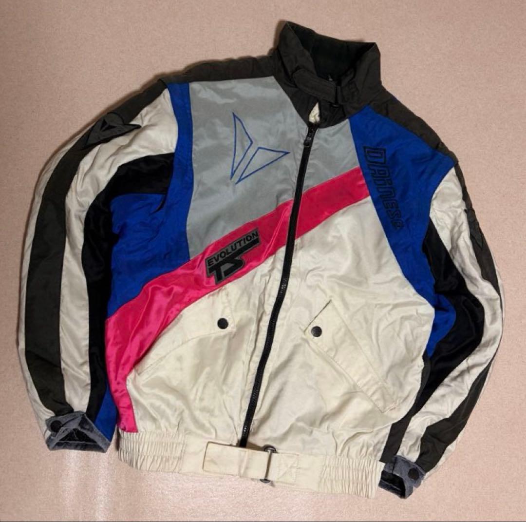 90s DAINESE ダイネーゼ 2way ライディングジャケット ベスト可