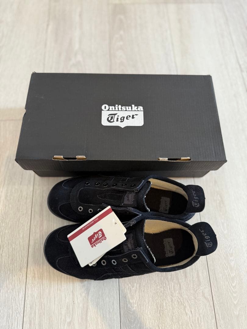 Onitsuka Tiger ブラック スニーカー 箱付き