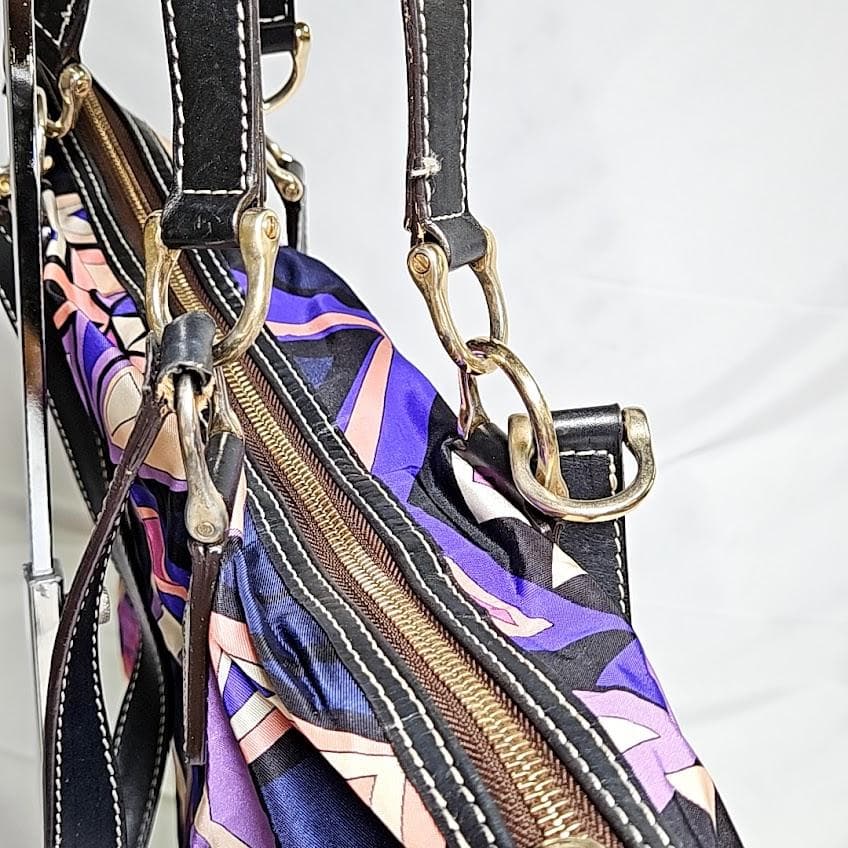 エミリオプッチ☆美品☆ 2way マルチカラー トートバッグ ショルダーバッグ