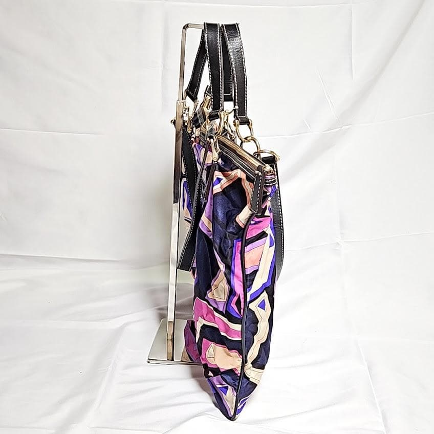 エミリオプッチ☆美品☆ 2way マルチカラー トートバッグ ショルダーバッグ