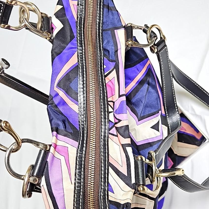 エミリオプッチ☆美品☆ 2way マルチカラー トートバッグ ショルダーバッグ