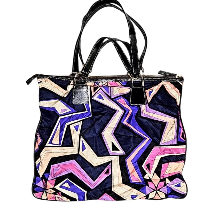 エミリオプッチ☆美品☆ 2way マルチカラー トートバッグ ショルダーバッグ