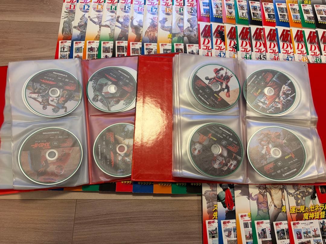 【送料込】ディアゴスティーニ 仮面ライダー DVDコレクション（昭和）1〜56巻