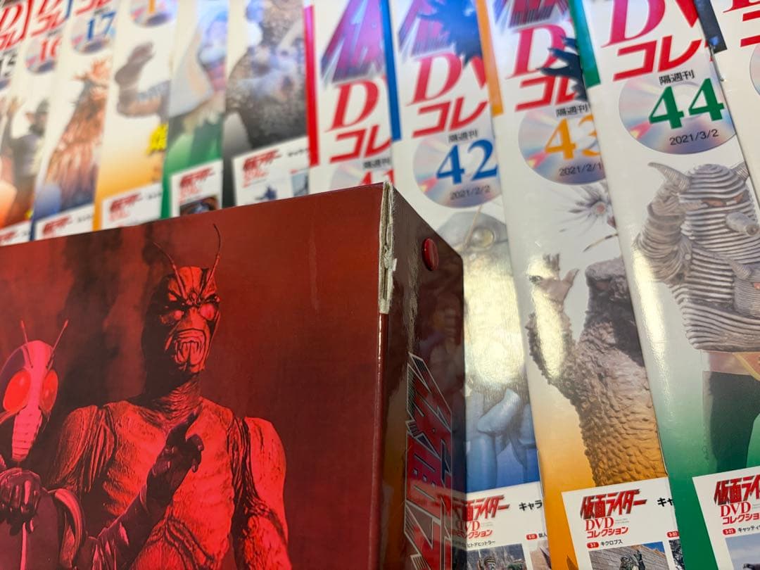 【送料込】ディアゴスティーニ 仮面ライダー DVDコレクション（昭和）1〜56巻