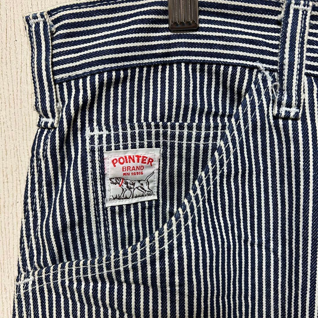 pointer ポインター ヒッコリー ペインターパンツ USA製