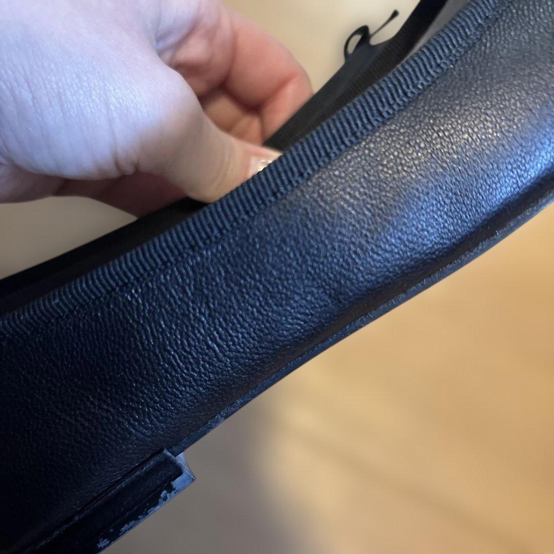 Repetto ブラック バレエシューズ フラット