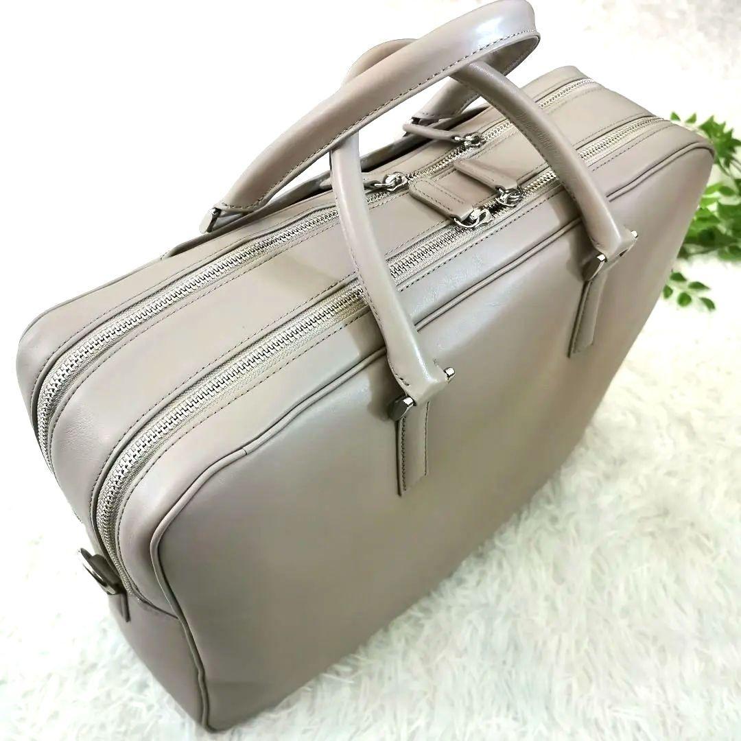 新品✨【本革】ブリーフケース マルチビジネスバッグ メンズ レディース 大容量