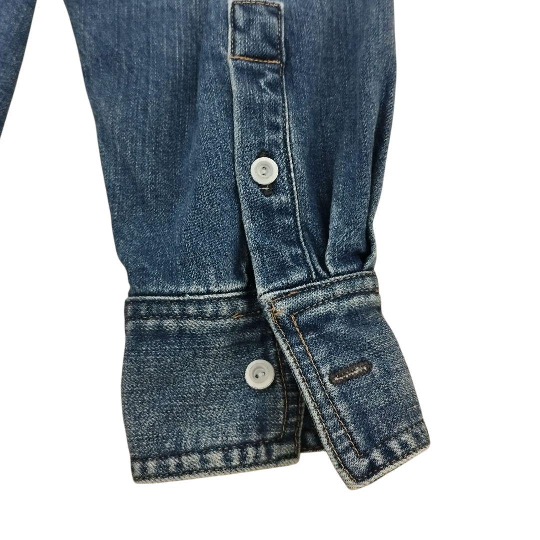 Healthy DENIM Almond ビッグシルエット デニムシャツ