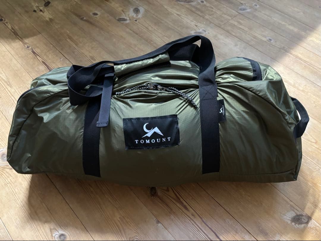 TOMOUNT オリーブグリーン キャンプテント　トンネルツーアーチ