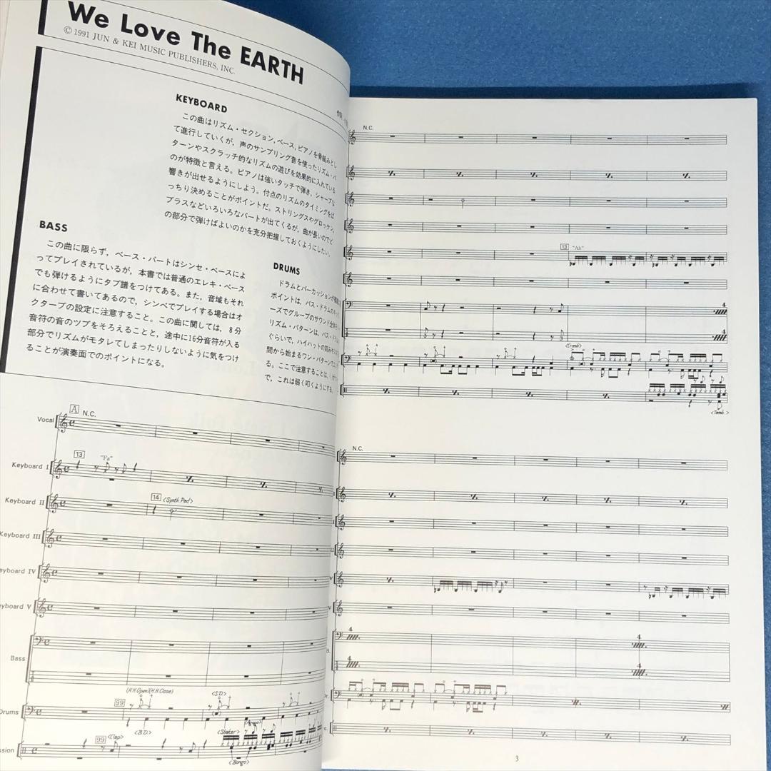 バンドスコア TMN EXPO　全11曲　小室哲哉　楽譜