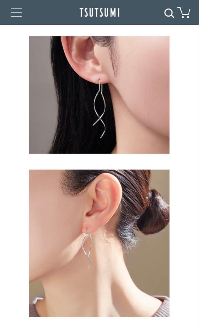 ジュエリーツツミ プラチナピアス