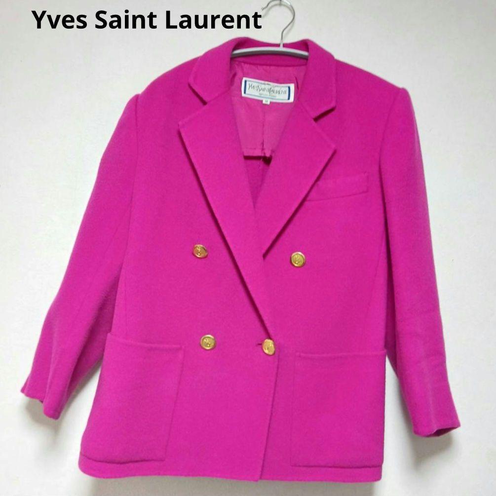 tanakas08228様✨イヴ・サンローラン ジャケットコート ウー　Mサイズ