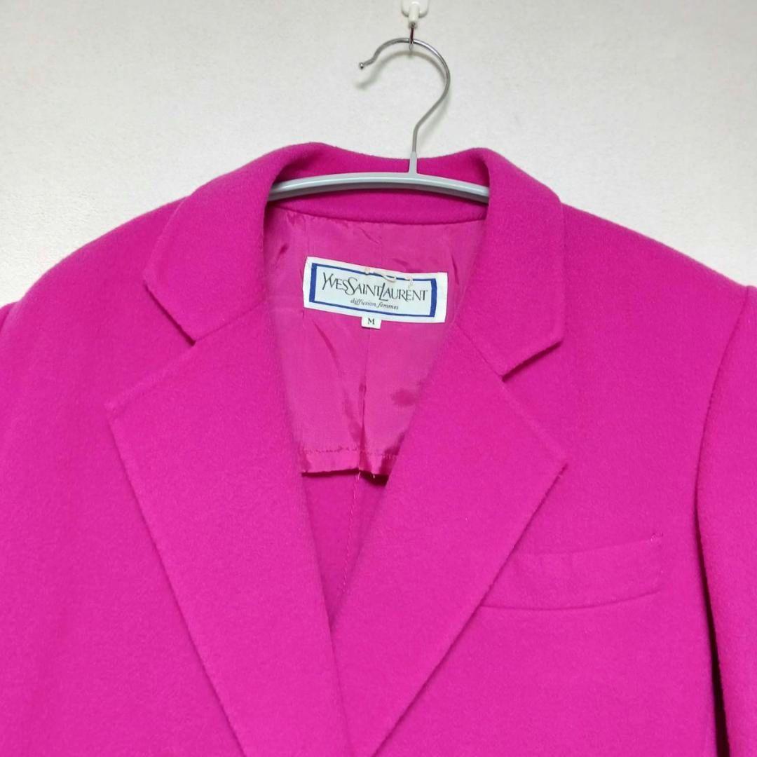 tanakas08228様✨イヴ・サンローラン ジャケットコート ウー　Mサイズ