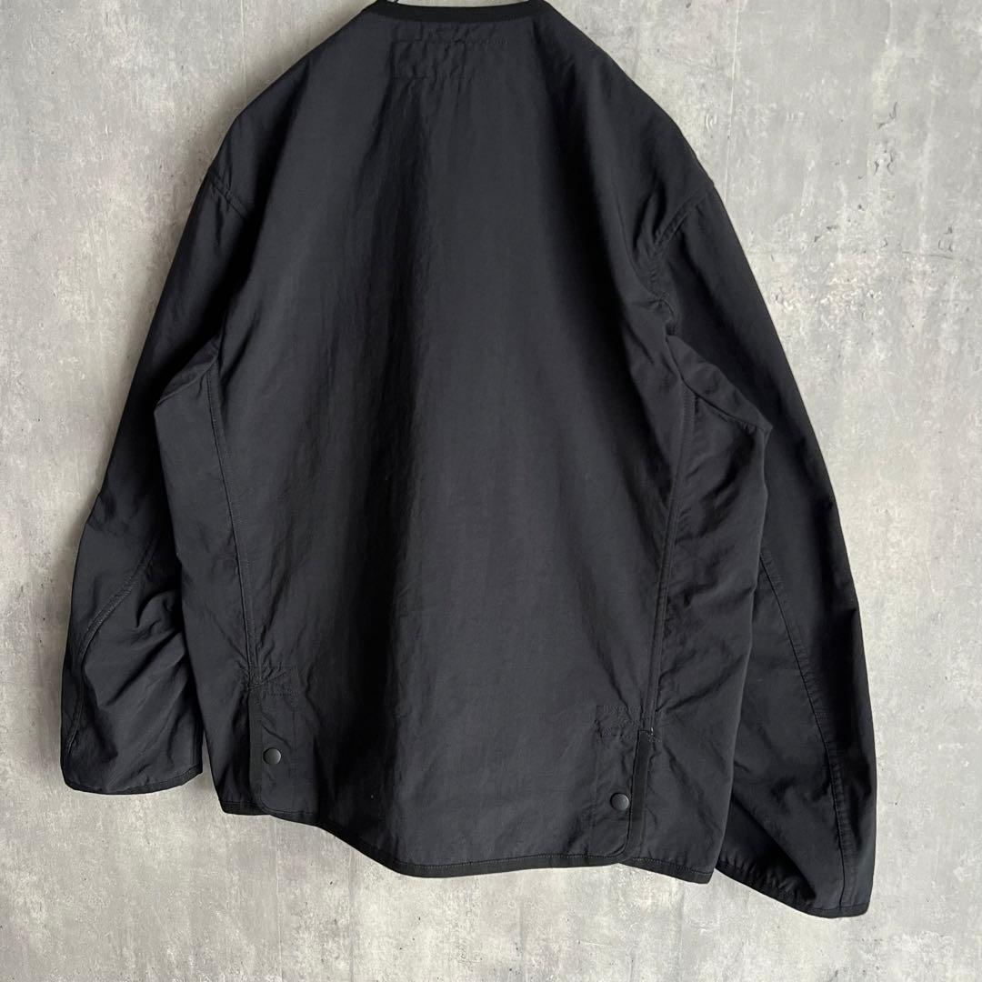 COMME des GARCONS HOMME　ナイロン　ノーカラージャケット