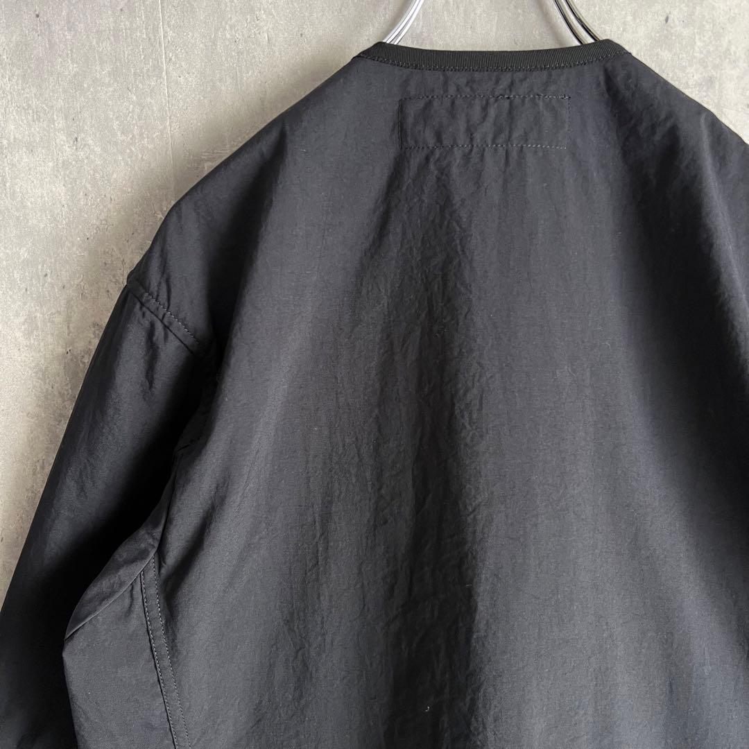 COMME des GARCONS HOMME　ナイロン　ノーカラージャケット
