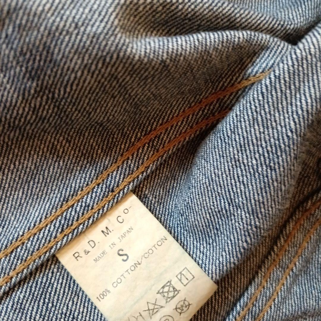 きたとも【美品】 R&D.M.Co-デニムジャケット ヴィンテージ