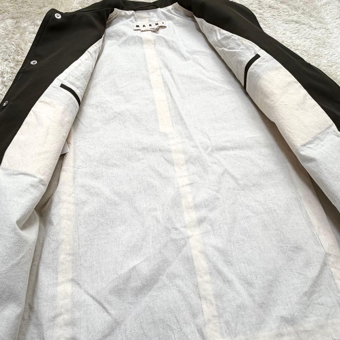 マルニ　MARNI スナップボタン　カバーオール　ユニセックス　カーキ　【美品】