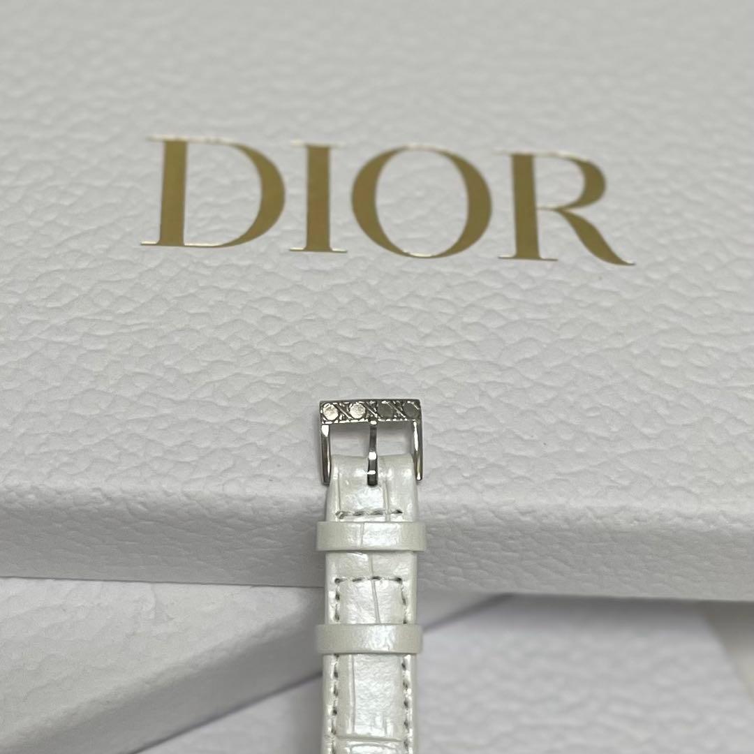 ベルト新品●ディオール ラ・パリジェンヌ 時計 シルバー　レディース