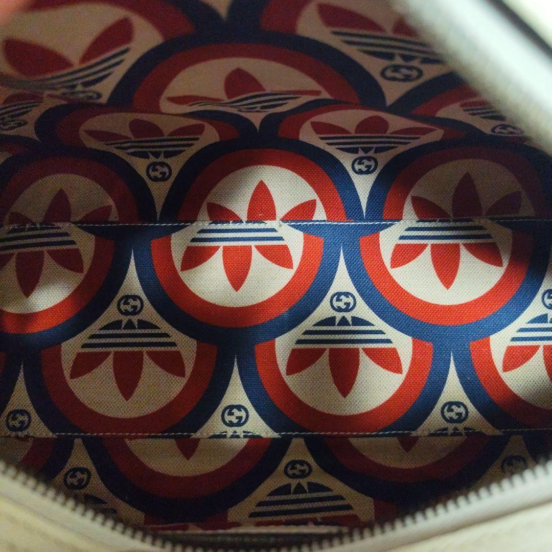 GUCCI adidas ロゴ ハンドバッグ