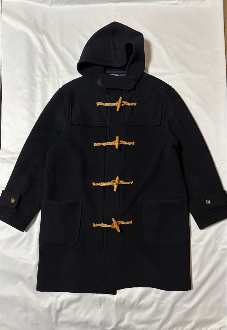 90s ralph lauren USA製 ダッフルコート black
