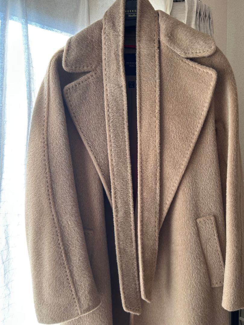 期間限定値下げ！美品！！WEEKEND MaxMara ベージュロングコート