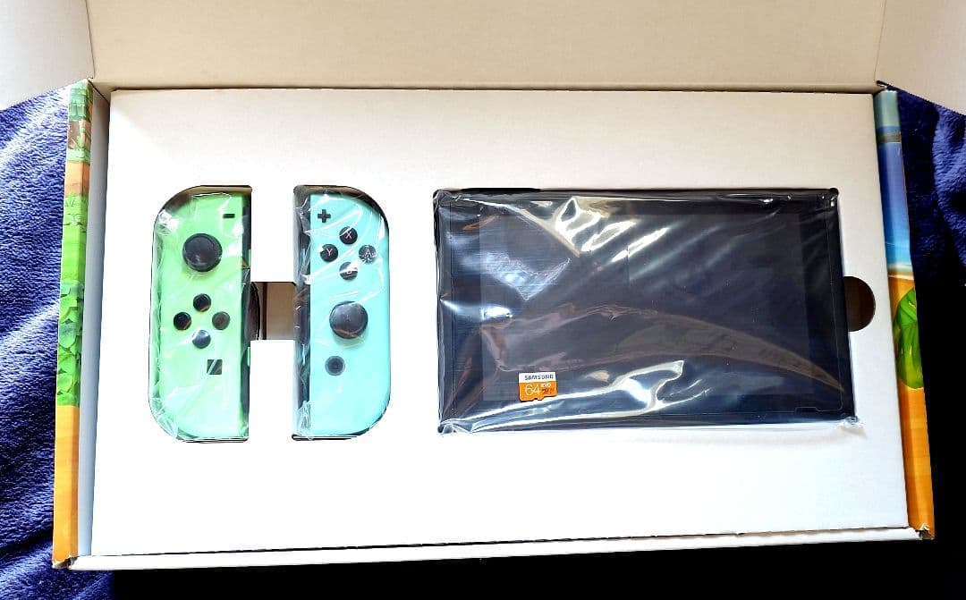 Nintendo Switch あつまれどうぶつの森セット 付属品未使用 SD付