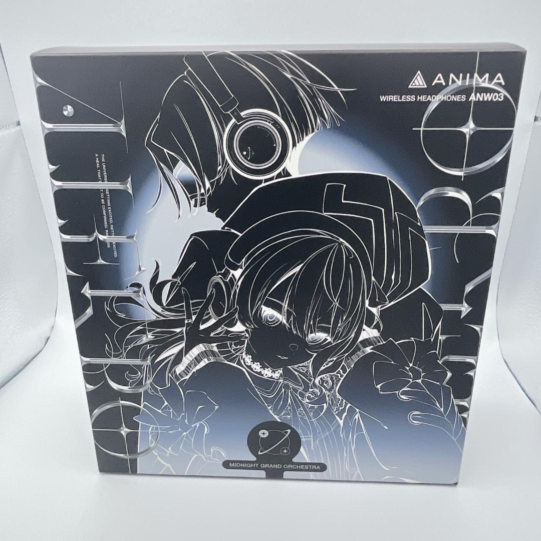 【ほぼ未使用】ANIMA ワイヤレスヘッドホン ANW03-MGO