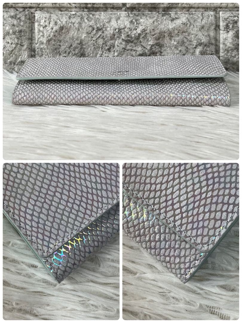 【新品未使用】エアリスト ネフィル ギャルソン長財布　オーロラ