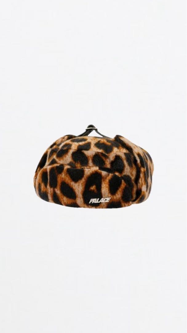 帽子 PALACE SPRING USHANKA HAT S/M LEOPARD
