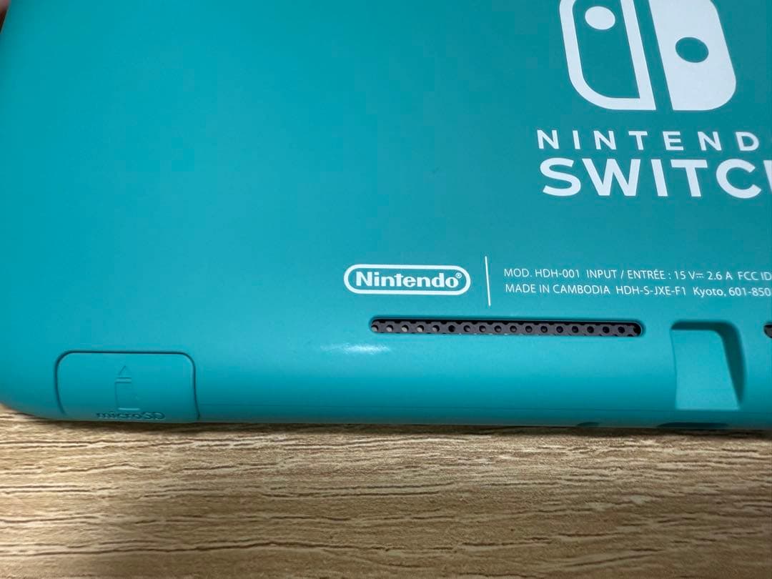 Nintendo Switch Lite ターコイズ 本体 + ゲーム2本