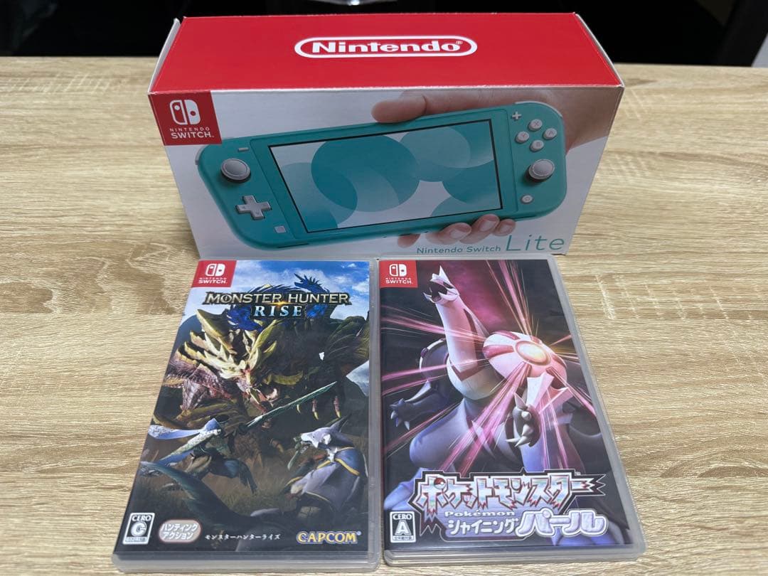 Nintendo Switch Lite ターコイズ 本体 + ゲーム2本