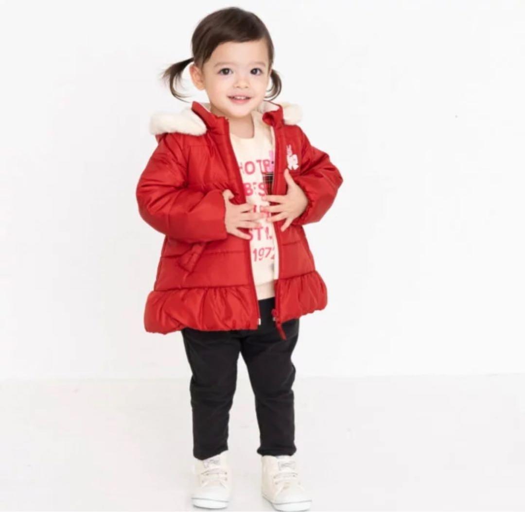 ［値下］ミキハウス　ホットビスケッツ　100cm アウター　ズボン２点セット