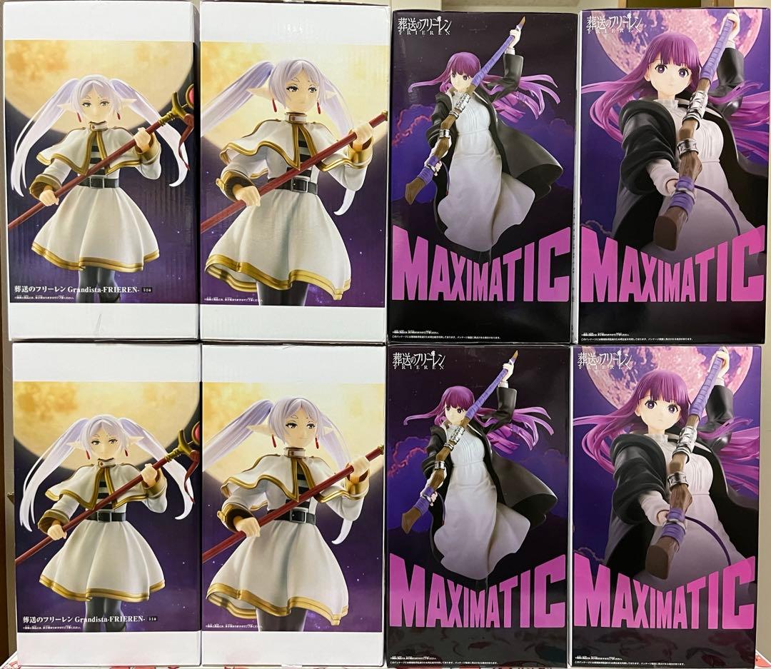 葬送のフリーレン　フィギュア8体セット！フリーレン4体とフェルン4体