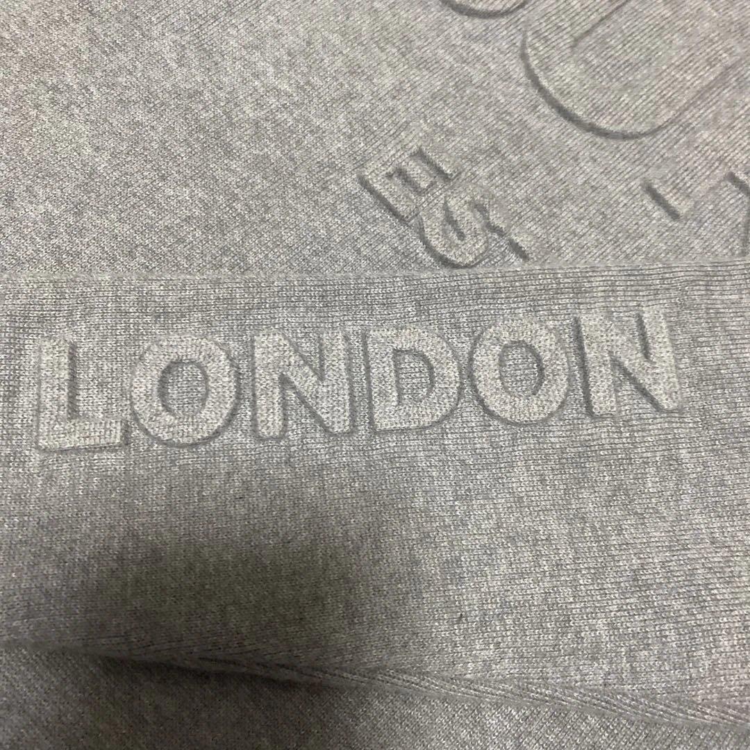 BURBERRY グレー 長袖ワンピース 12Y美品