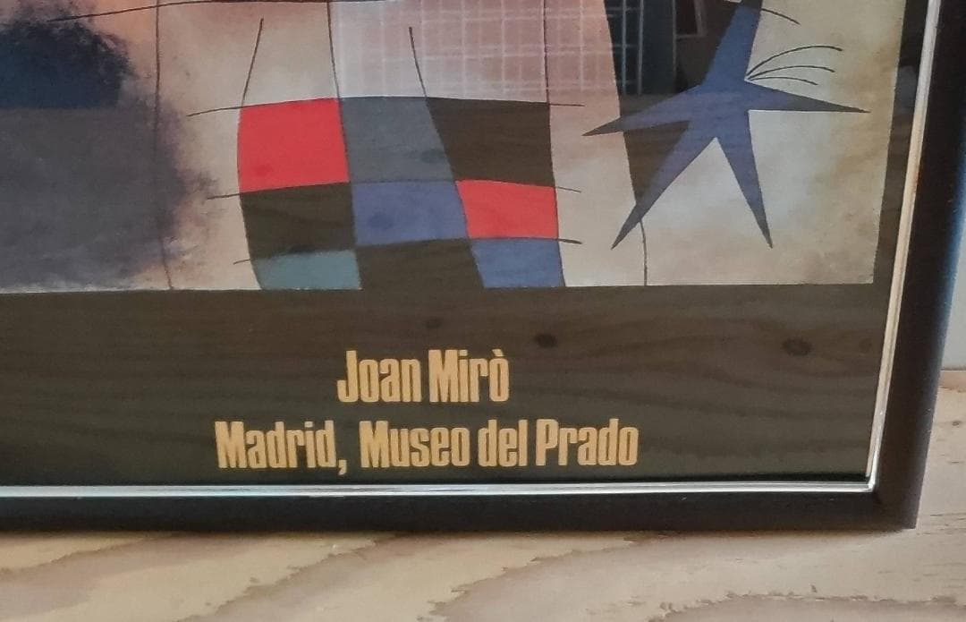 ミロ　ポスター☆お値下げ