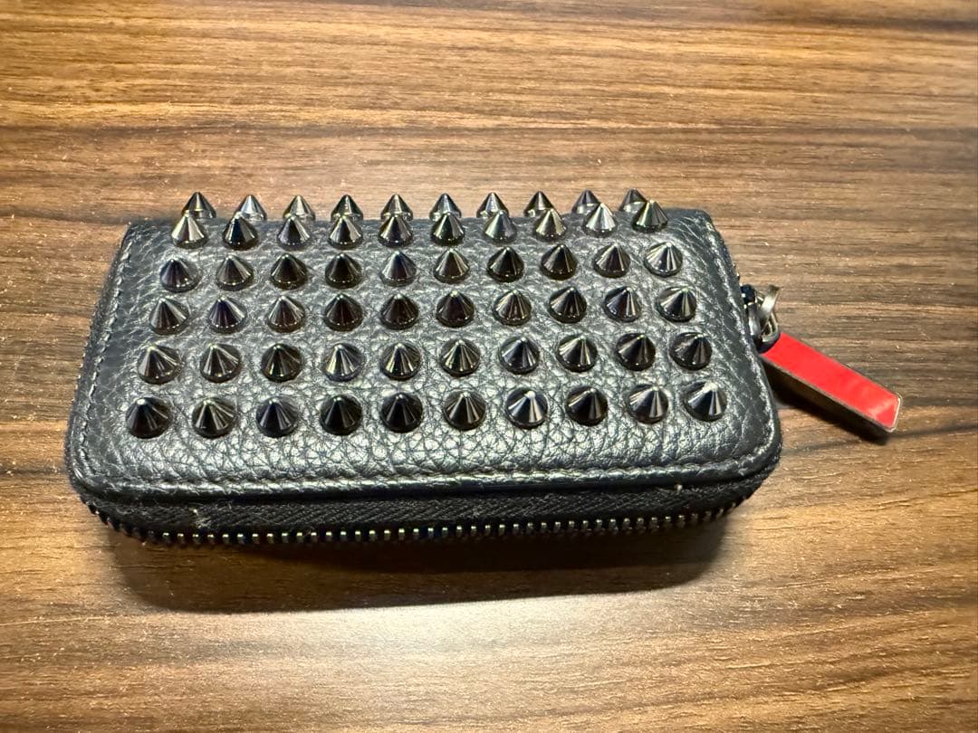 【美品】Christian Louboutin ルブタン　キーケース　黒赤