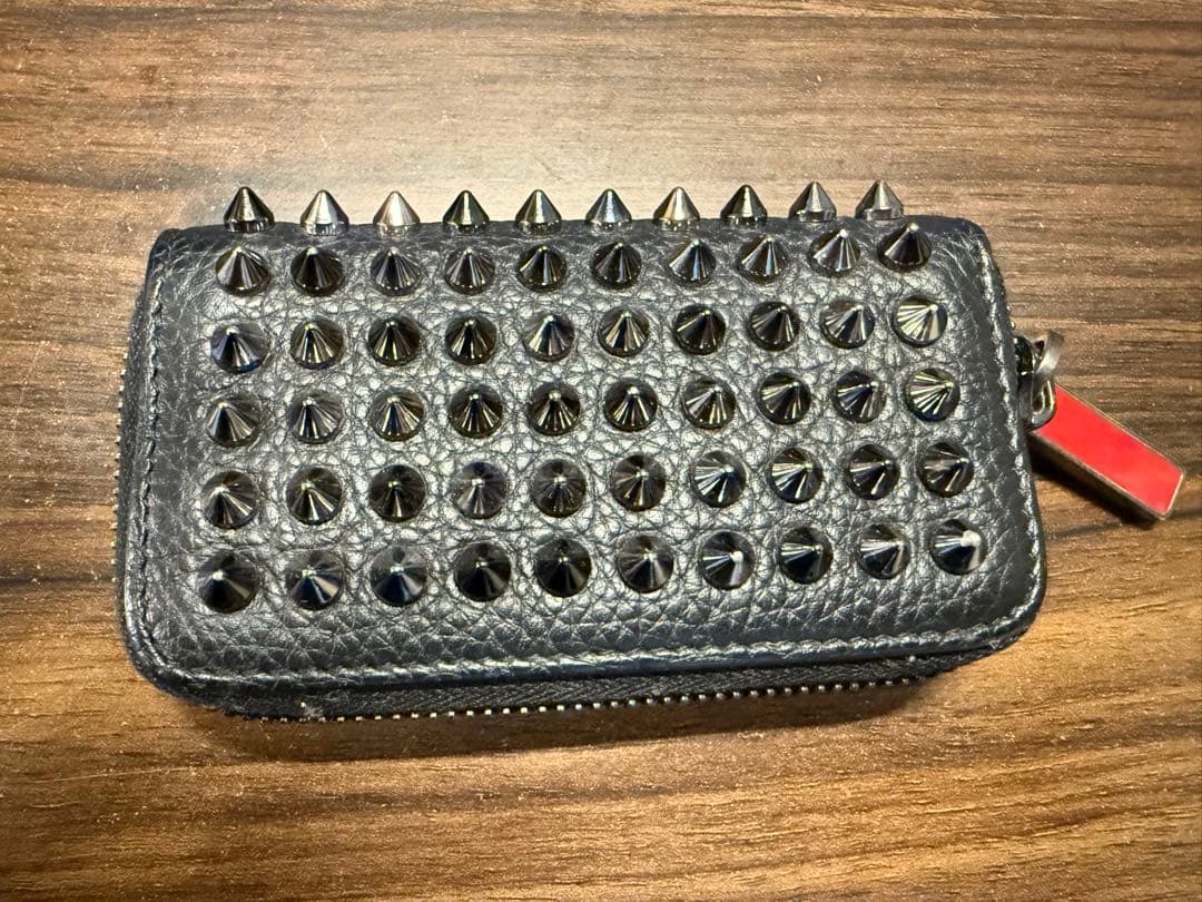 【美品】Christian Louboutin ルブタン　キーケース　黒赤