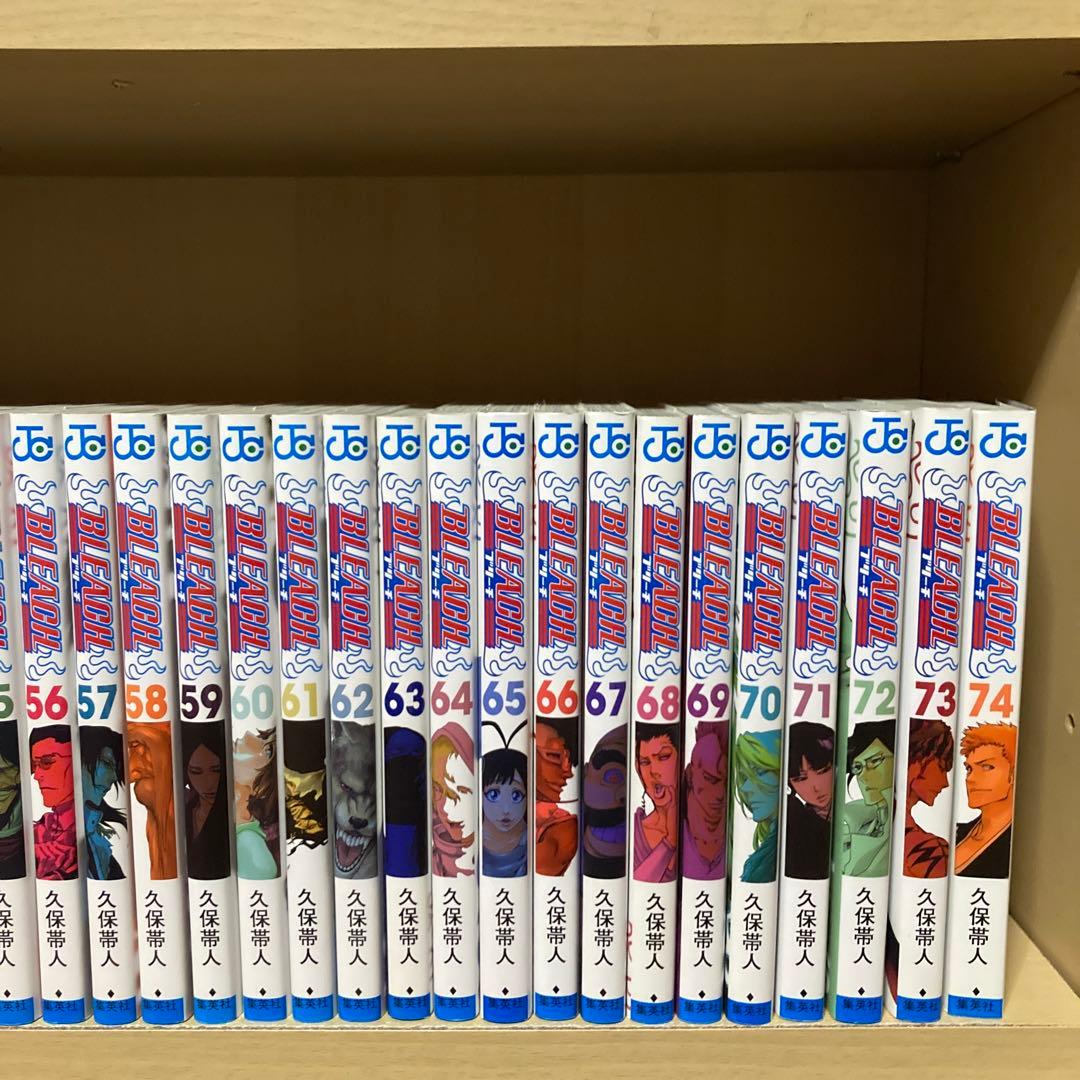 美品❗️送料無料❗️ブリーチ全巻1〜74巻 久保帯人